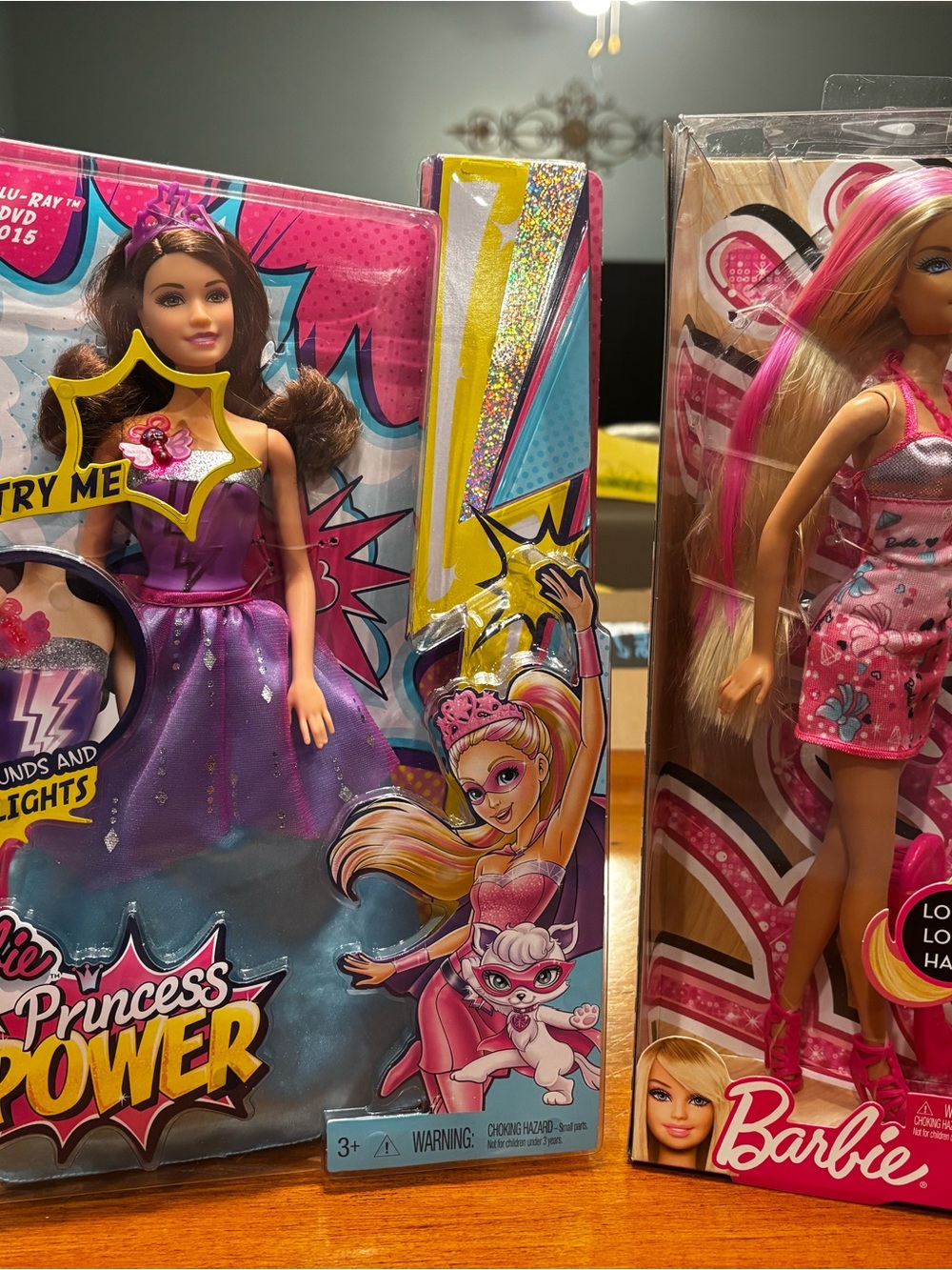 Barbie in Princess Power & HTF Hairtastic Barbie